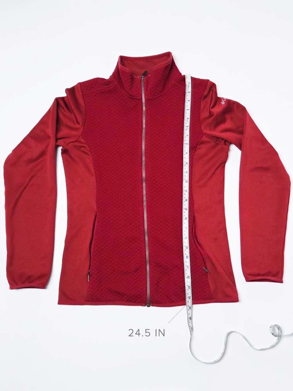 Columbia | Roffe Ridge Full Zip Fleece Jacket - Red - Picture 3 of 8